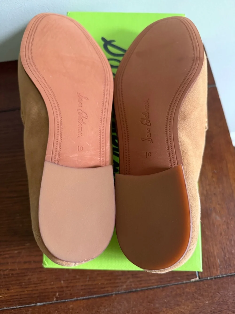 Sam Edelman Tan Suede Horsebit Loafers - Picture 8 of 8